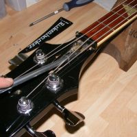 Rickenbacker 4001 truss rod adjustment with the new anchor block&nbsp;&copy;&nbsp;2026&nbsp;Guitar Angel