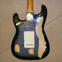 Fender Japan fotoflame Stratocaster cracked paintwork&nbsp;&copy;&nbsp;2026&nbsp;Guitar Angel