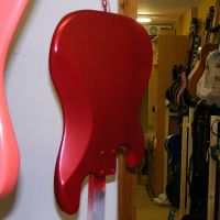 Precision bass body Candy apple red, awaiting clear top coats&nbsp;&copy;&nbsp;2026&nbsp;Guitar Angel