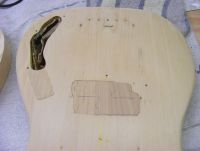 60's Fender precision bass, enlarged pickup cavity fill and re-rout and nitro refin&nbsp;&copy;&nbsp;2026&nbsp;Guitar Angel