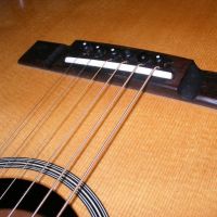 Aria sandpiper bridge and saddle mod&nbsp;&copy;&nbsp;2026&nbsp;Guitar Angel