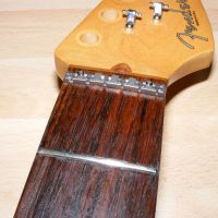 LSR roller nut fitting to a Strat&nbsp;&copy;&nbsp;2026&nbsp;Guitar Angel