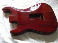 Strat body Swamp ash finished in transluscent Heritage Cherry&nbsp;&copy;&nbsp;2026&nbsp;Guitar Angel